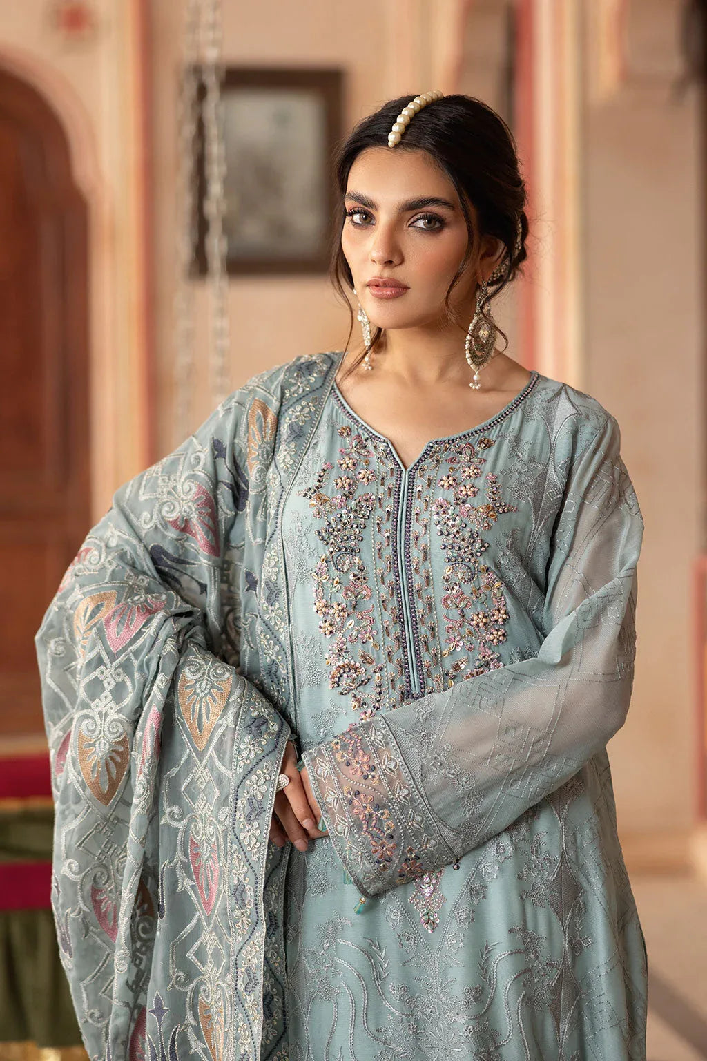 Ramsha | Dastan Formals | T-302 - Rang-e-Khaas