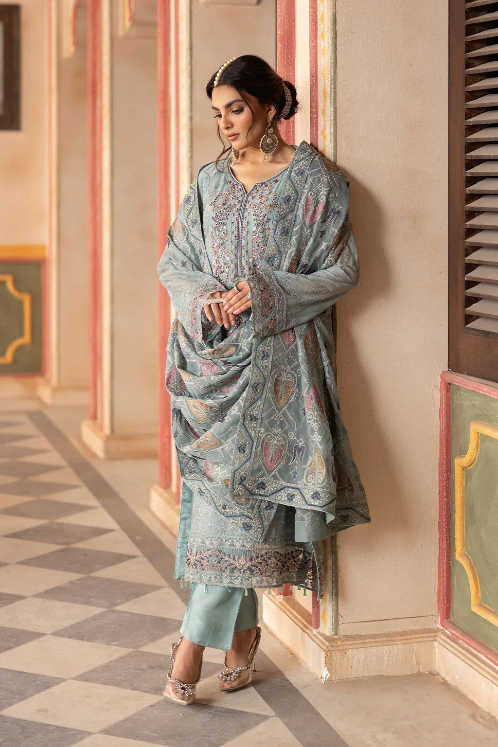 Ramsha | Dastan Formals | T-302 - Rang-e-Khaas