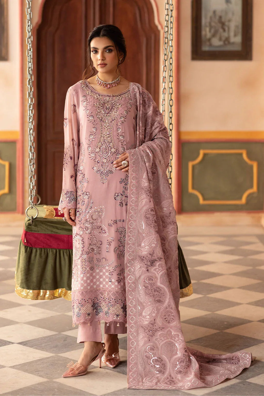 Ramsha | Dastan Formals | T-303 - Rang-e-Khaas