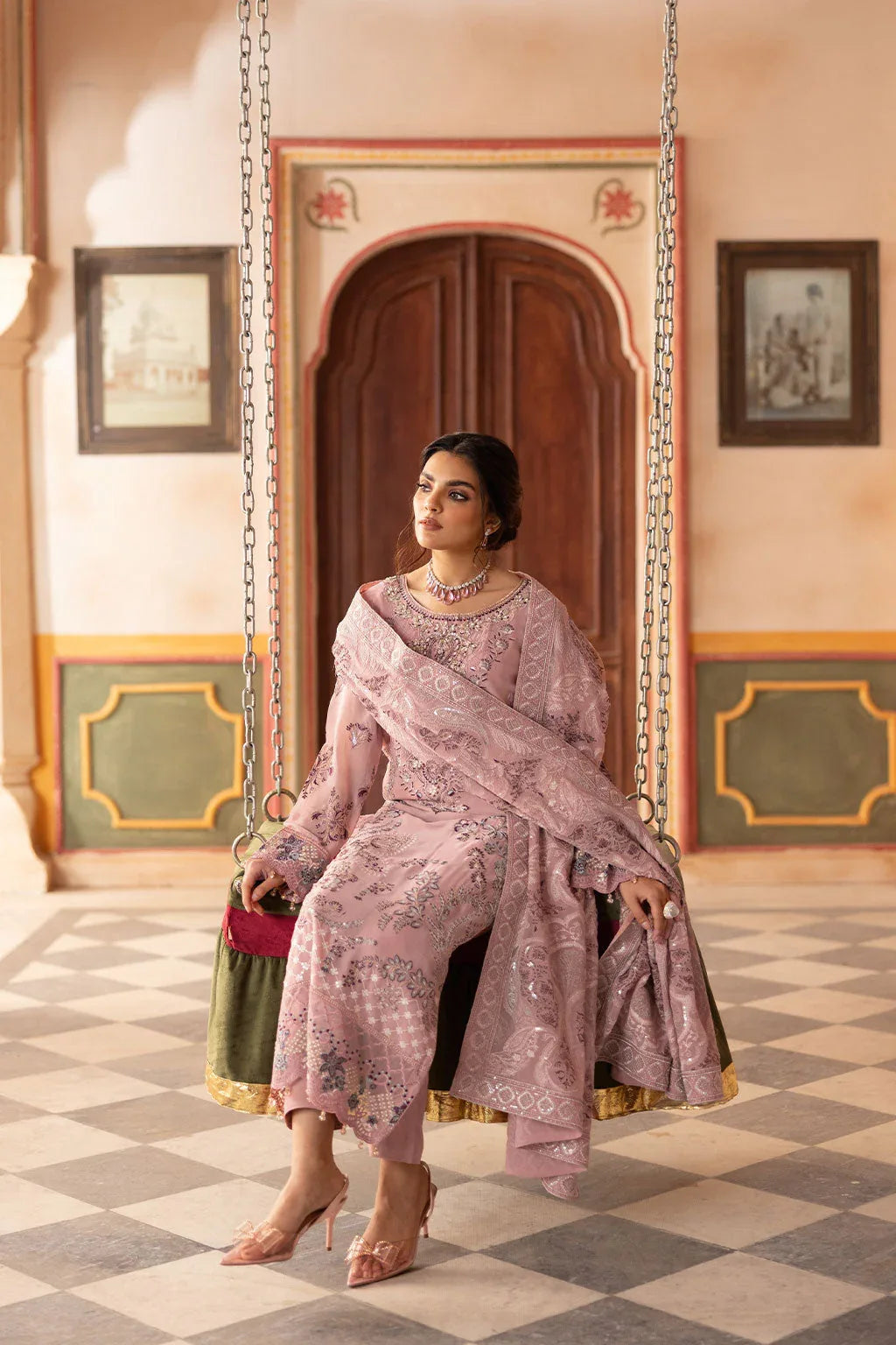 Ramsha | Dastan Formals | T-303 - Rang-e-Khaas