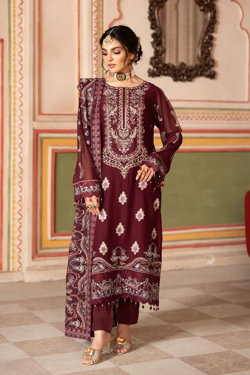 Ramsha | Dastan Formals | T-301 - Rang-e-Khaas
