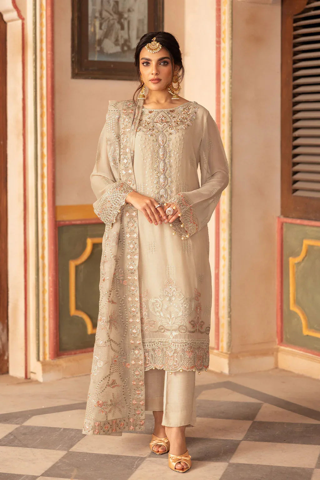 Ramsha | Dastan Formals | T-305 - Rang-e-Khaas
