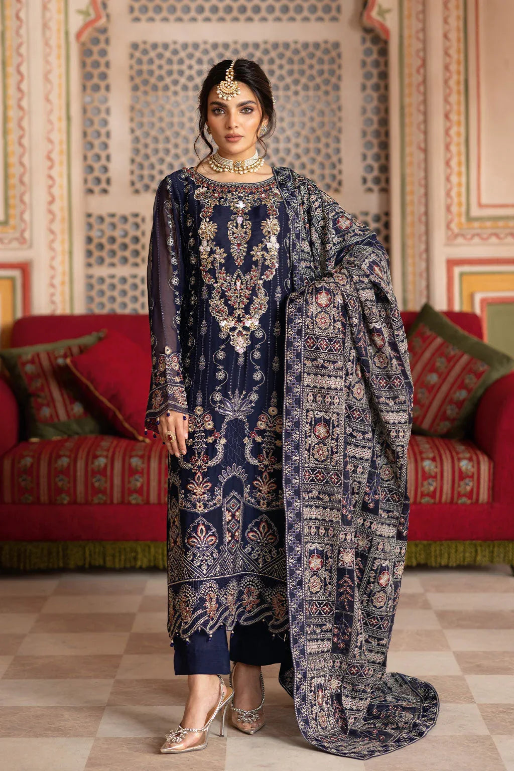 Ramsha | Dastan Formals | T-306 - Rang-e-Khaas