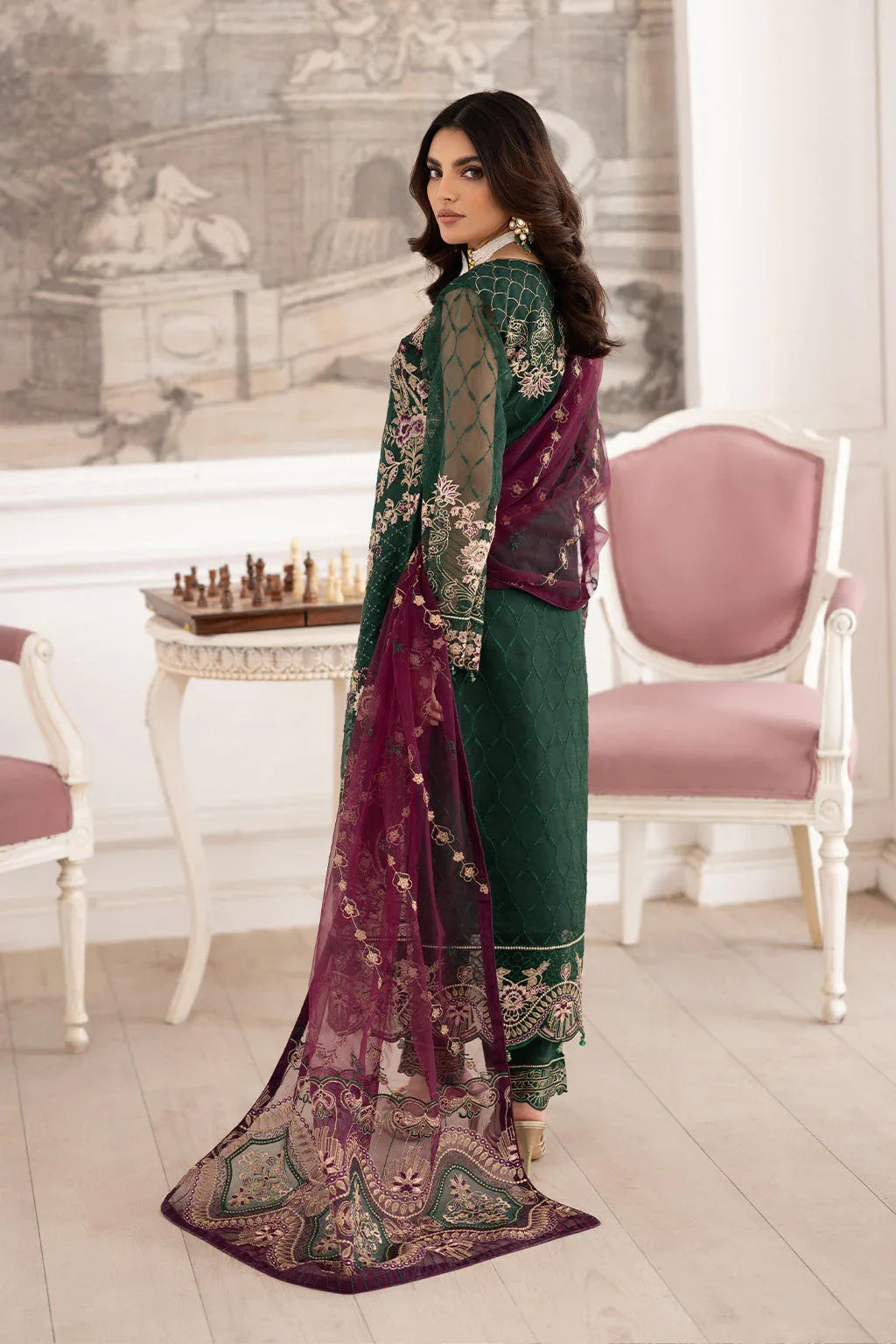 Ramsha | Dastoor Collection | P-208 - Rang-e-Khaas