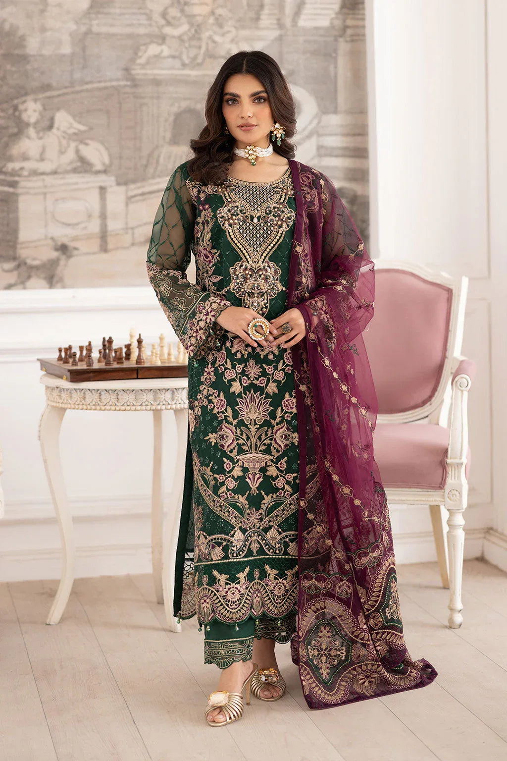 Ramsha | Dastoor Collection | P-208 - Rang-e-Khaas