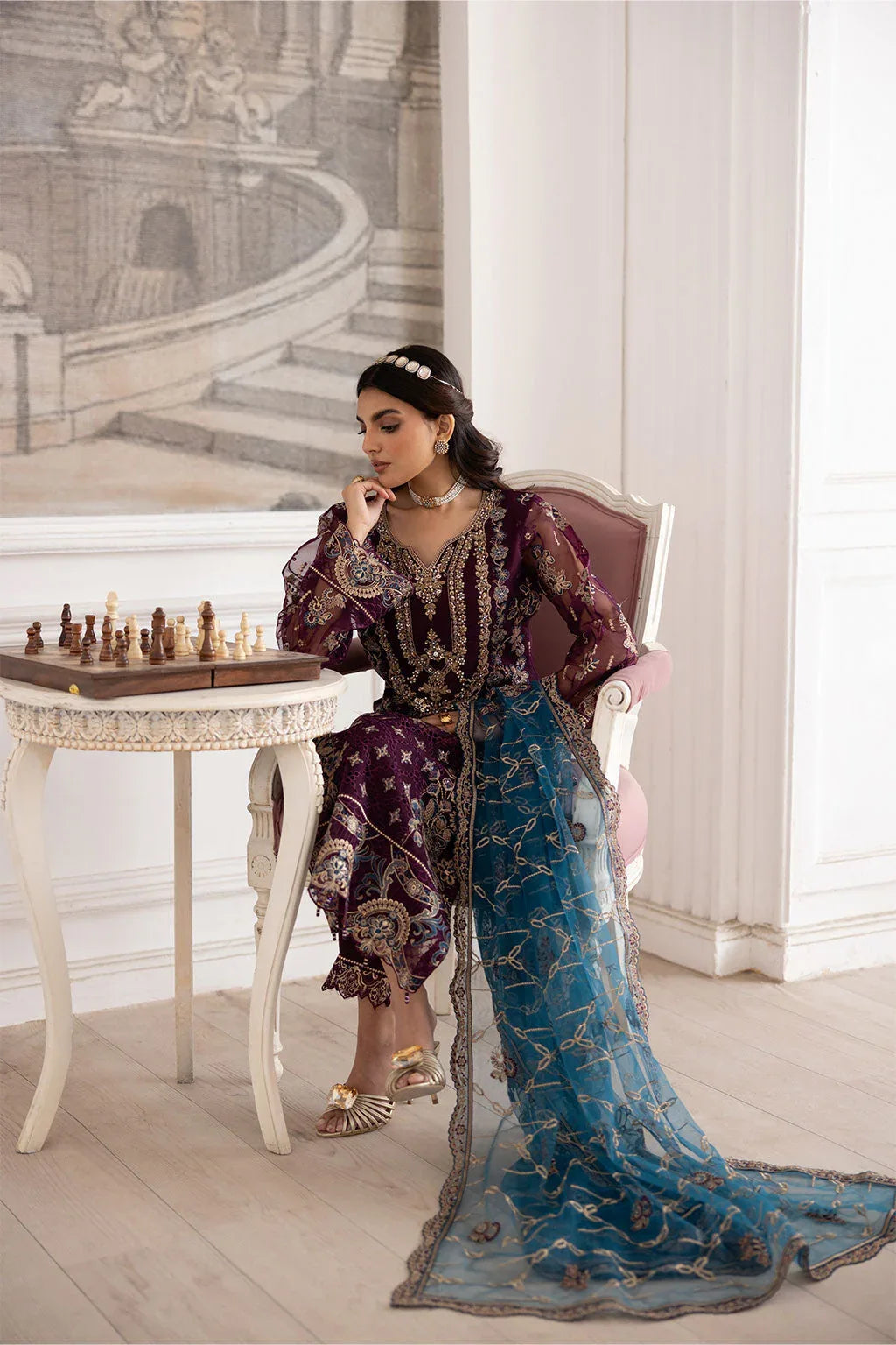 Ramsha | Dastoor Collection | P-210 - Rang-e-Khaas