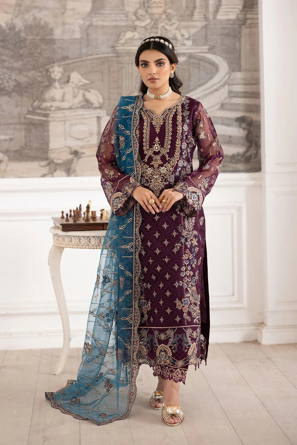 Ramsha | Dastoor Collection | P-210 - Rang-e-Khaas