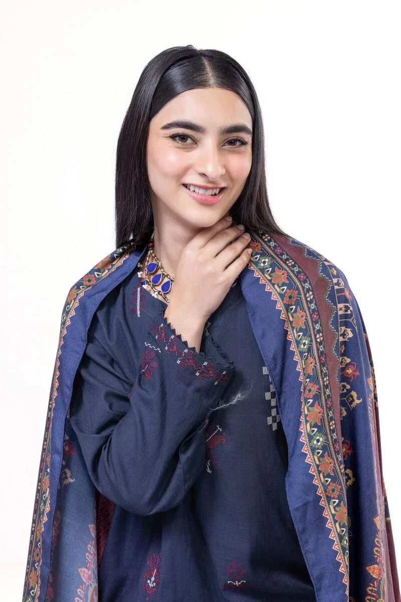 Khaadi | My Winter Mood | DCH07 - Rang-e-Khaas
