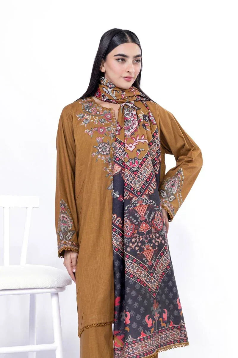 Khaadi | My Winter Mood | DCH12 - Rang-e-Khaas