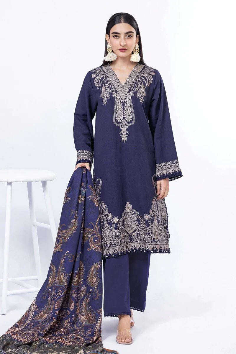 Khaadi | My Winter Mood | DK18Z - Rang-e-Khaas
