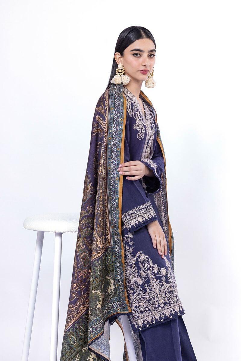 Khaadi | My Winter Mood | DK18Z - Rang-e-Khaas