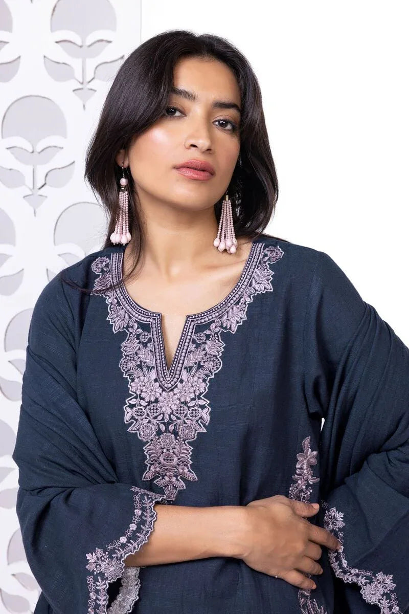 Khaadi | My Winter Mood | DKN07 - Rang-e-Khaas