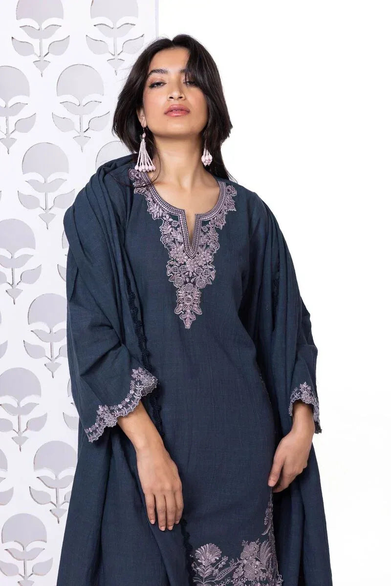 Khaadi | My Winter Mood | DKN07 - Rang-e-Khaas