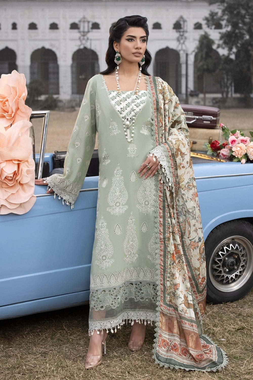Ittehad | Embroidered Lawn | I-16