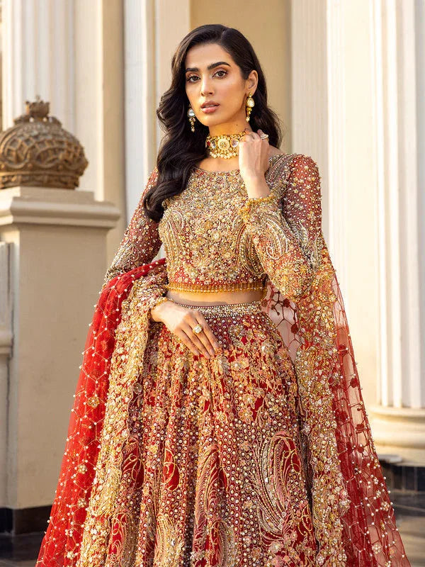 Epoque | Reverie Bridals | Ecarlate - Rang-e-Khaas