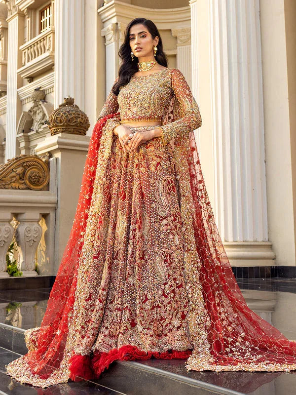 Epoque | Reverie Bridals | Ecarlate - Rang-e-Khaas