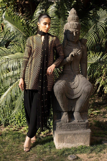 Erum Khan | Shahzeen Eid Collection | SUNSET - Rang-e-Khaas