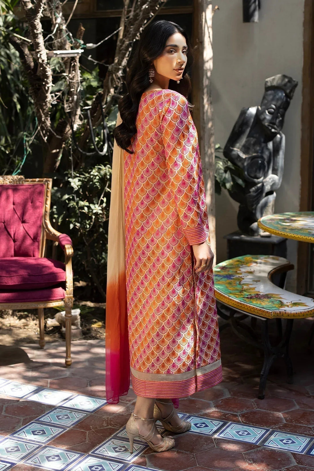 Erum Khan | Shahzeen Eid Collection | BLOSSOM - Rang-e-Khaas