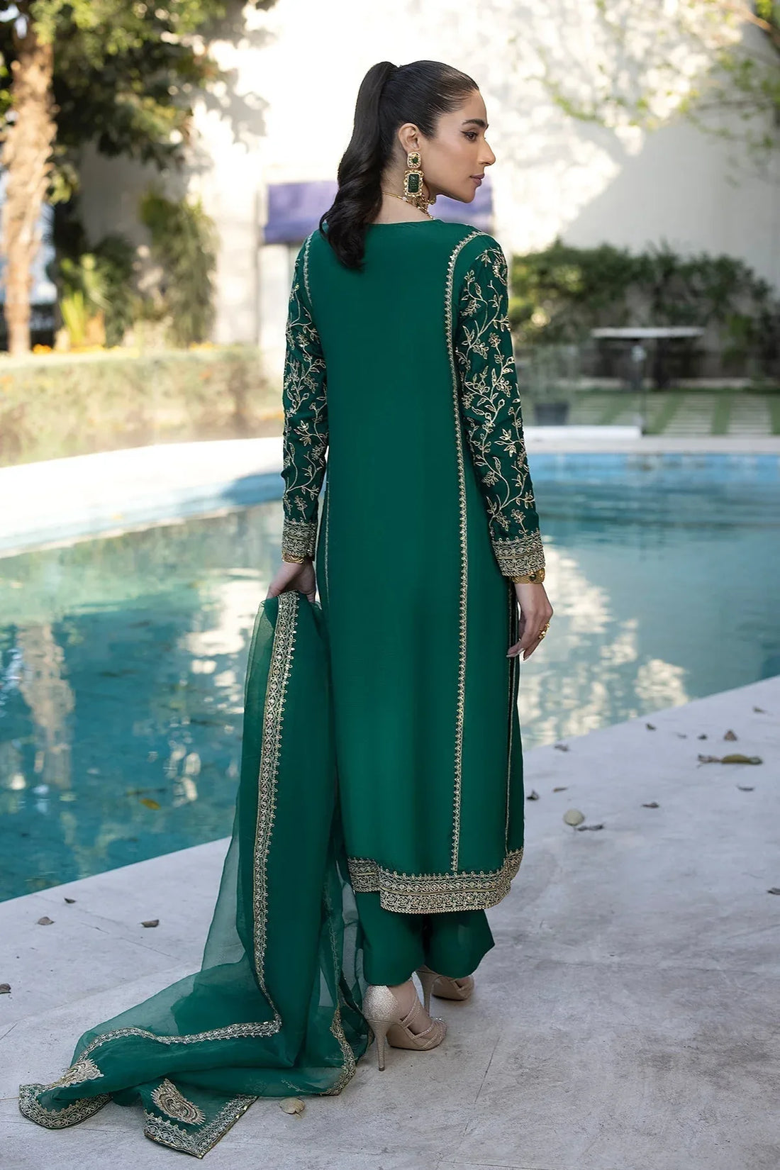 Erum Khan | Shahzeen Eid Collection | PEACOCK - Rang-e-Khaas