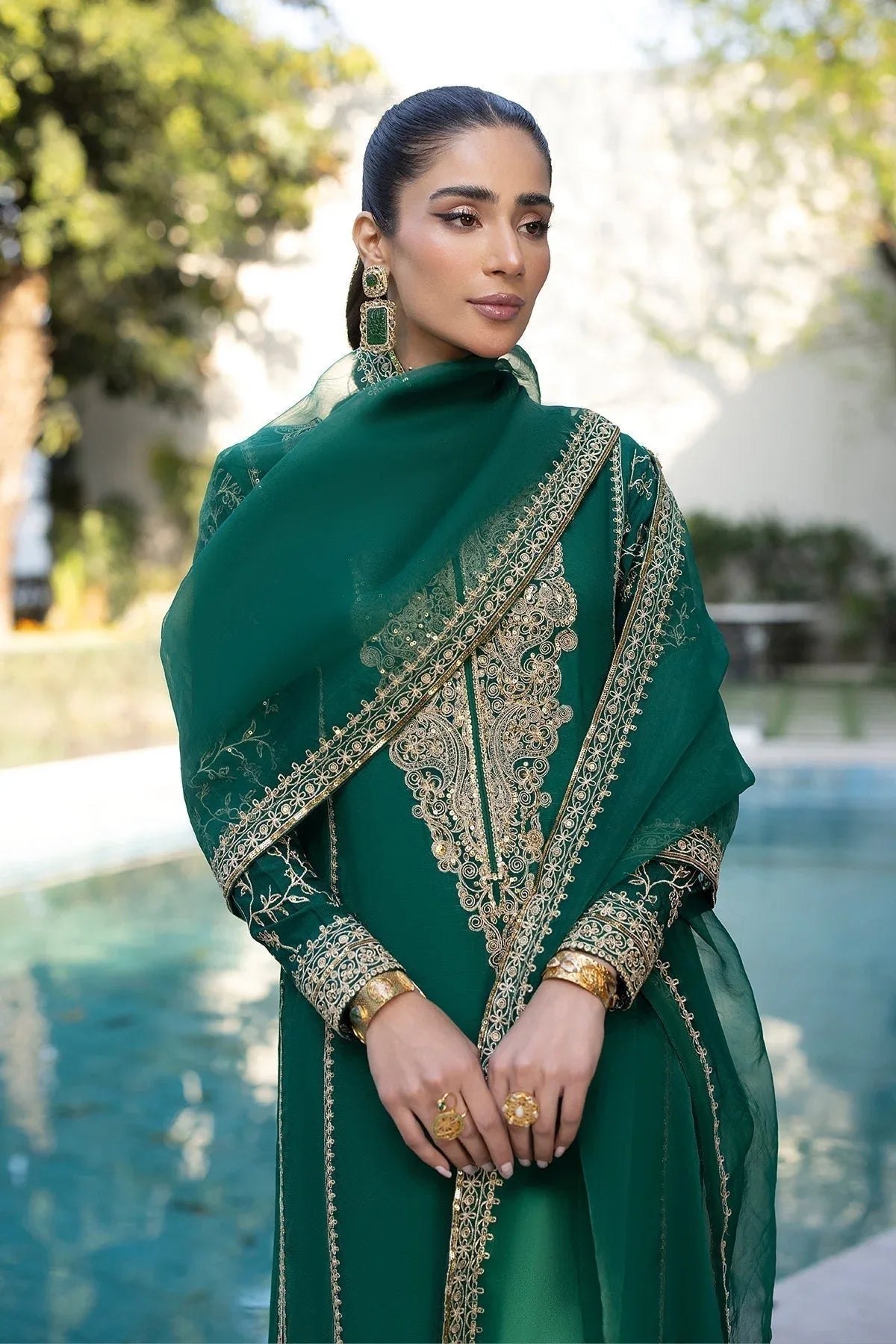 Erum Khan | Shahzeen Eid Collection | PEACOCK - Rang-e-Khaas