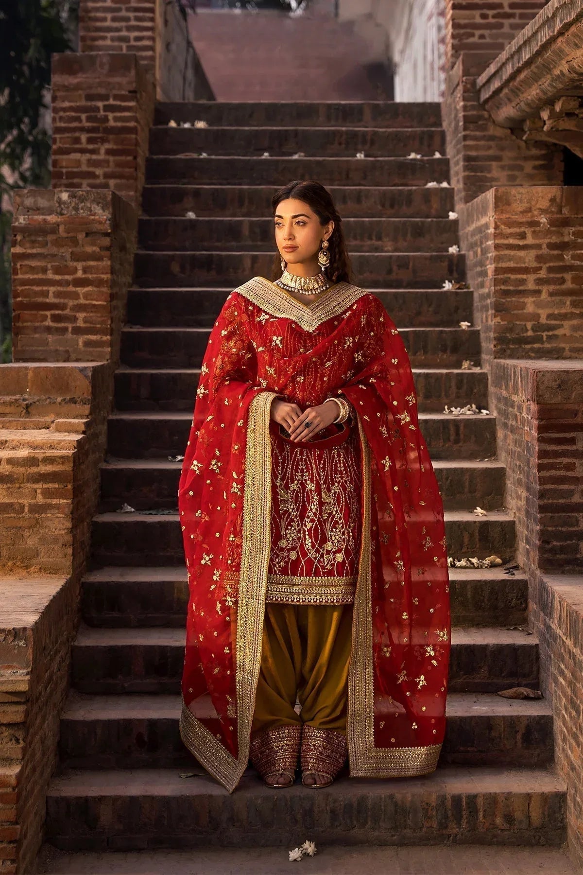 Erum Khan | Shezadian Luxe Formals | CHAND BAI - Rang-e-Khaas