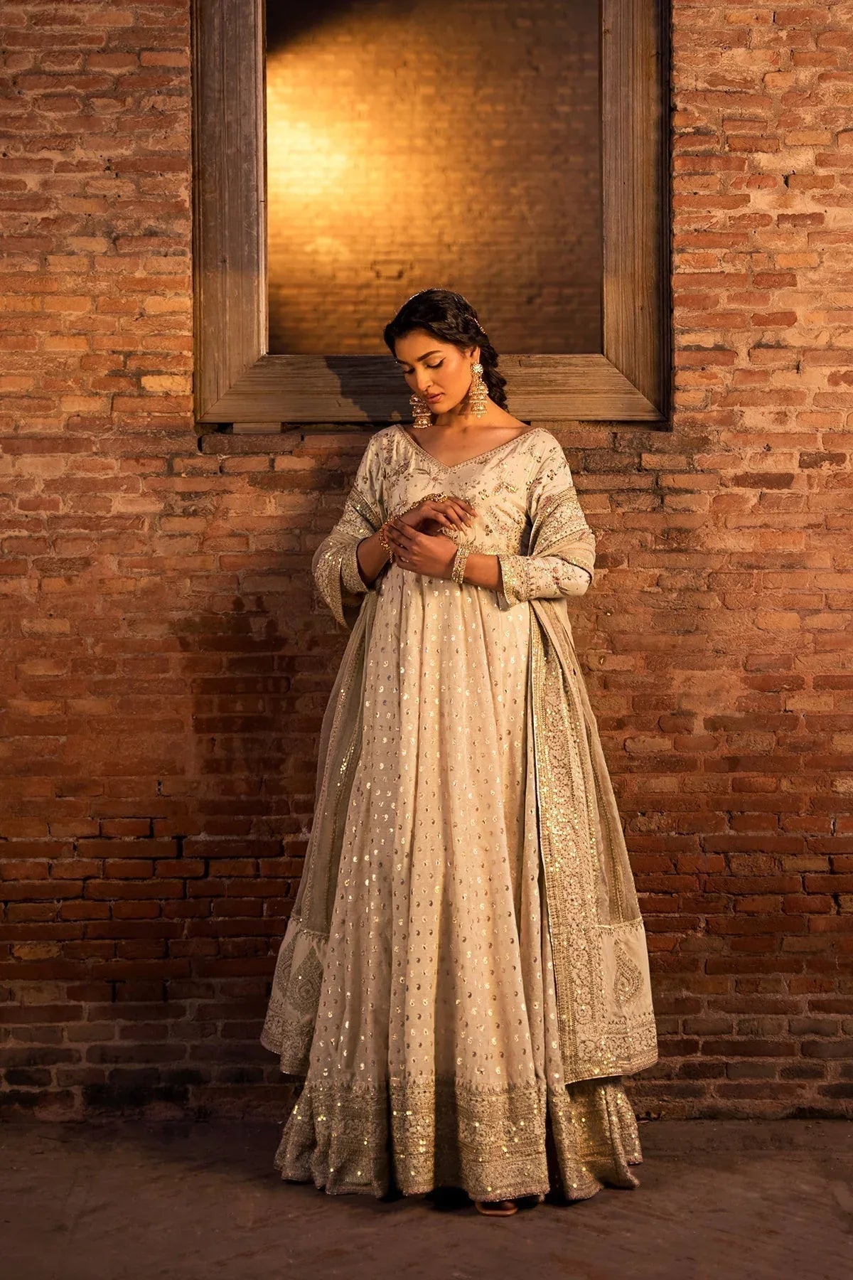 Erum Khan | Shezadian Luxe Formals | BADSHAH BEGUM - Rang-e-Khaas