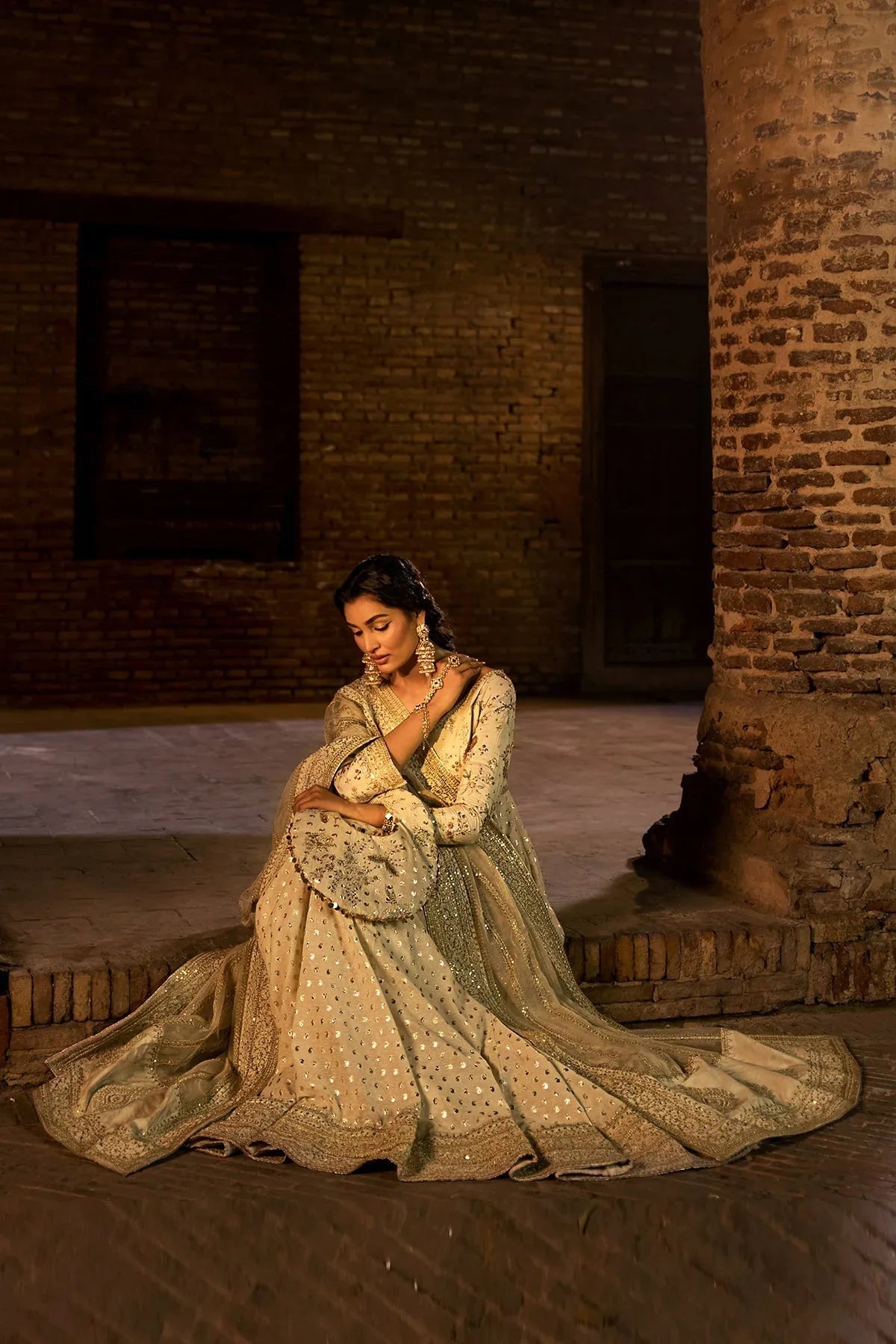 Erum Khan | Shezadian Luxe Formals | BADSHAH BEGUM - Rang-e-Khaas