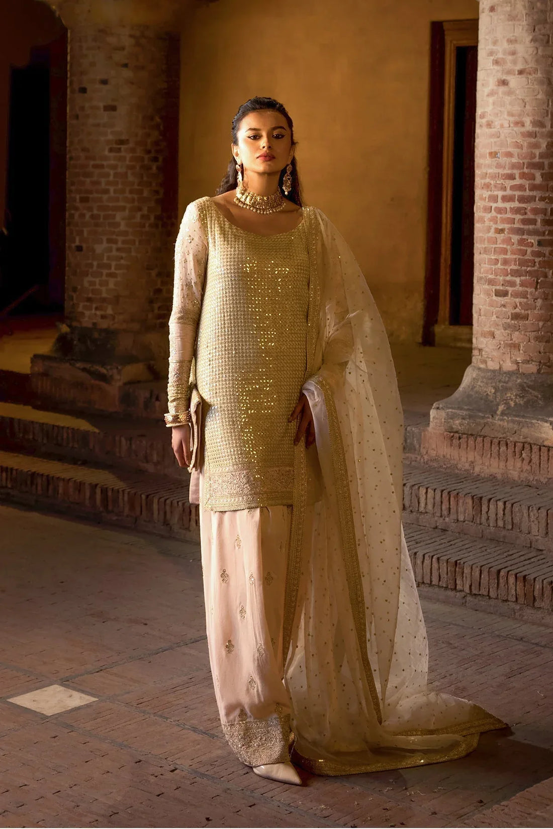 Erum Khan | Shezadian Luxe Formals | ZEB UN NISA - Rang-e-Khaas