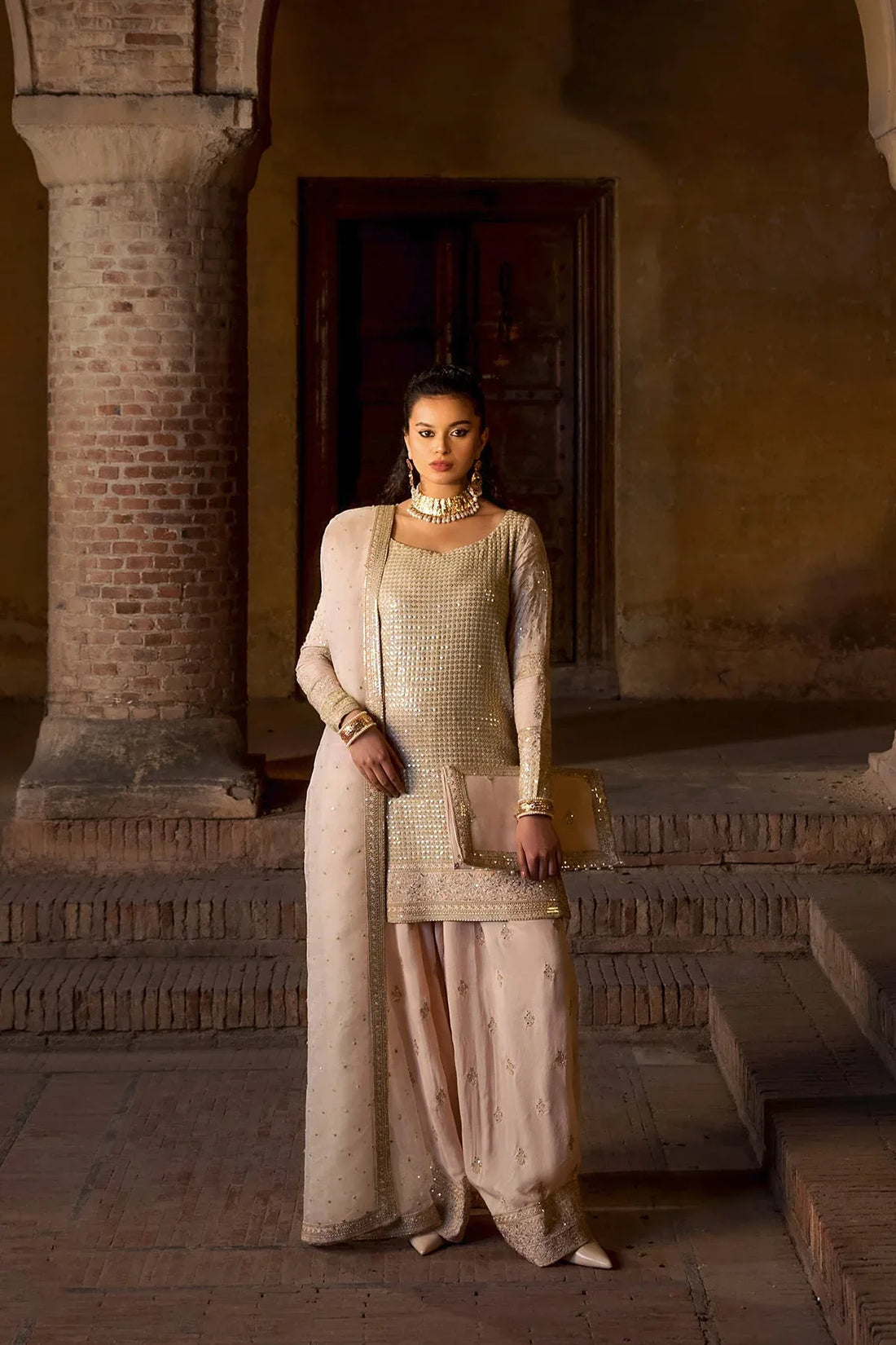 Erum Khan | Shezadian Luxe Formals | ZEB UN NISA - Rang-e-Khaas