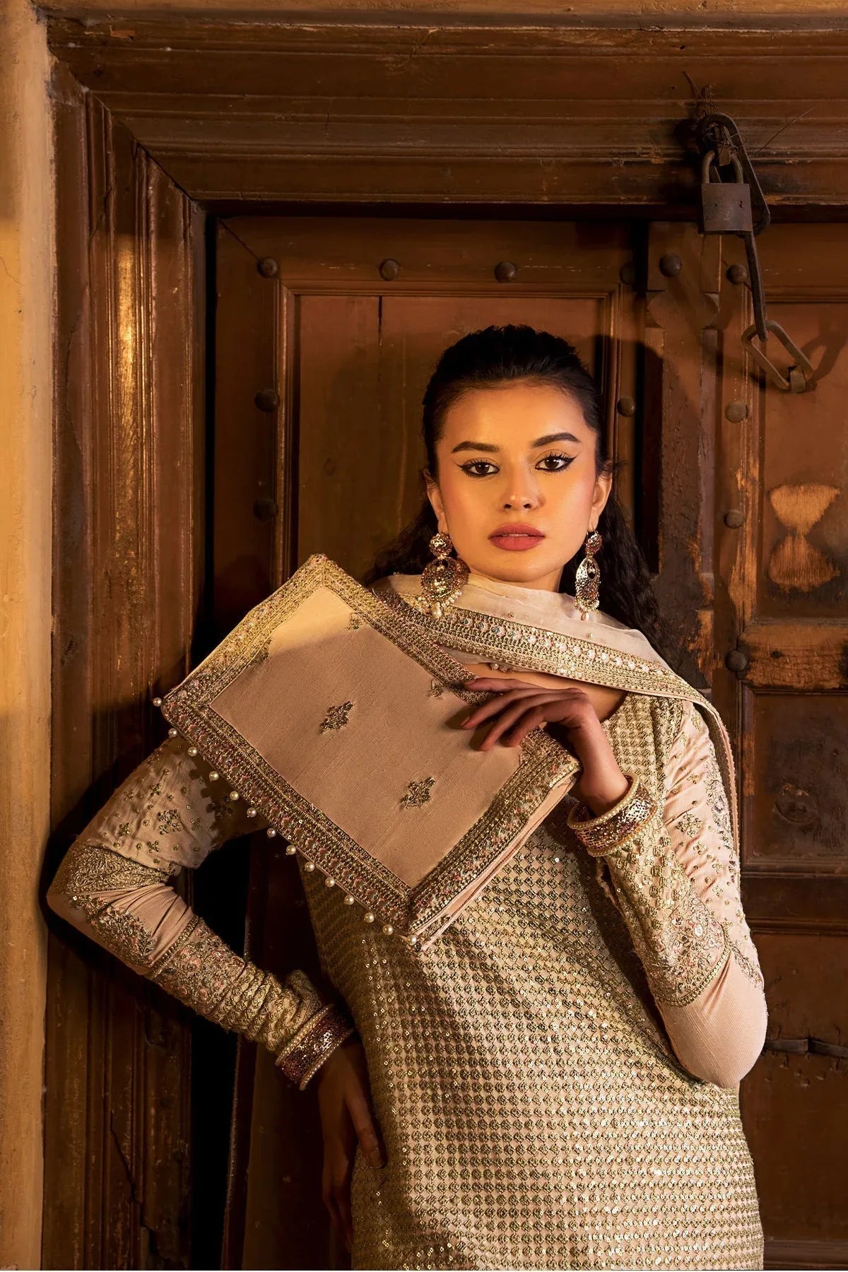 Erum Khan | Shezadian Luxe Formals | ZEB UN NISA - Rang-e-Khaas