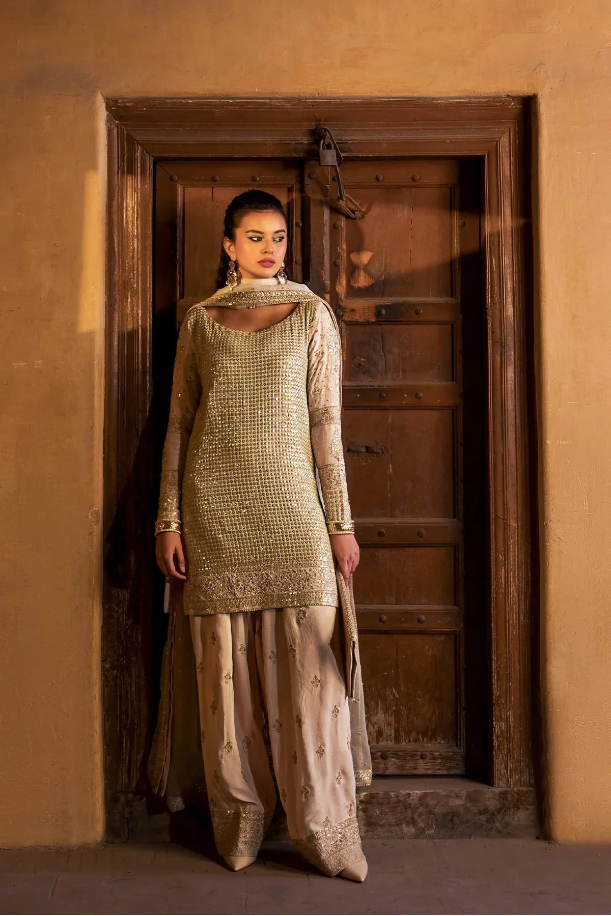Erum Khan | Shezadian Luxe Formals | ZEB UN NISA - Rang-e-Khaas