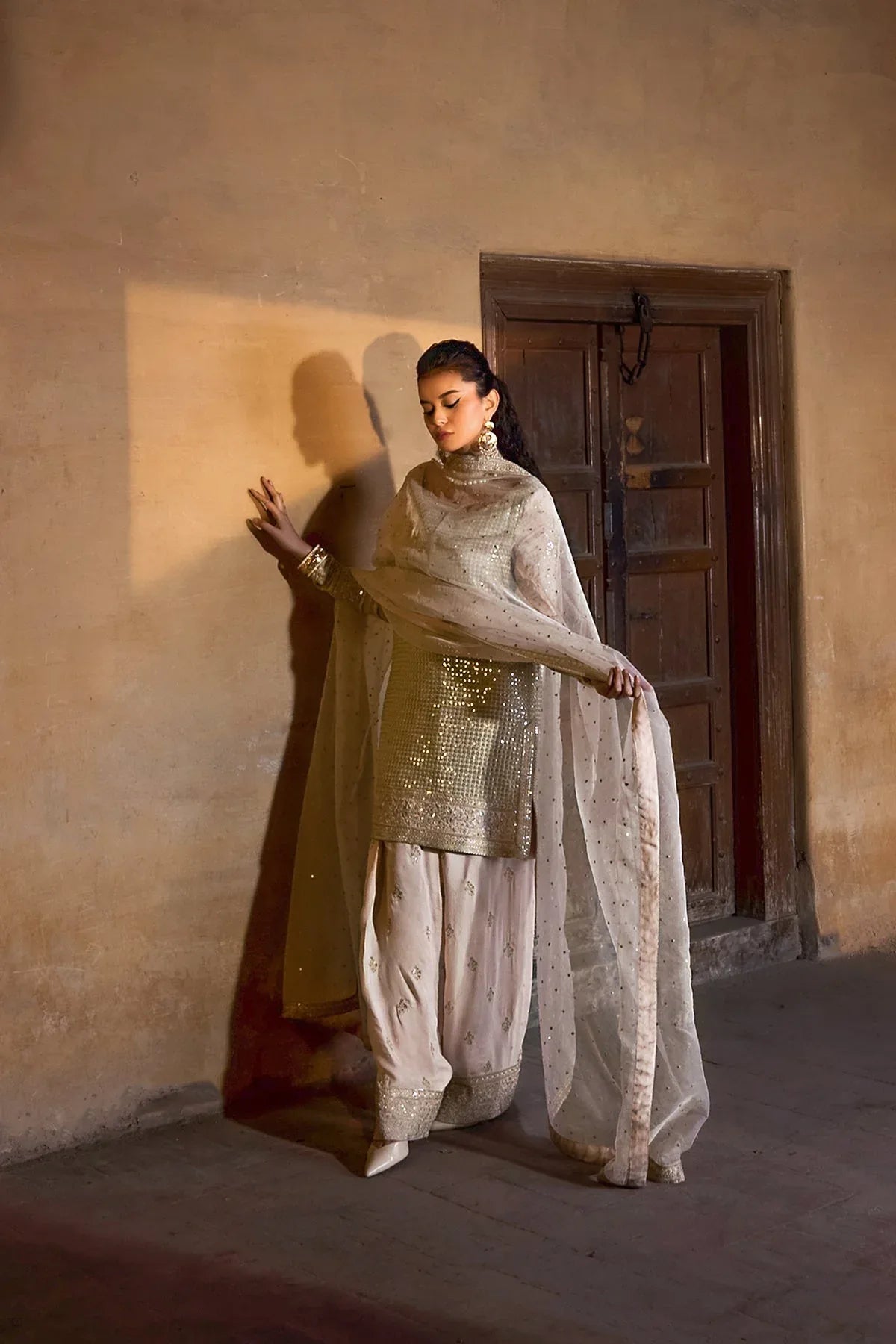 Erum Khan | Shezadian Luxe Formals | ZEB UN NISA - Rang-e-Khaas
