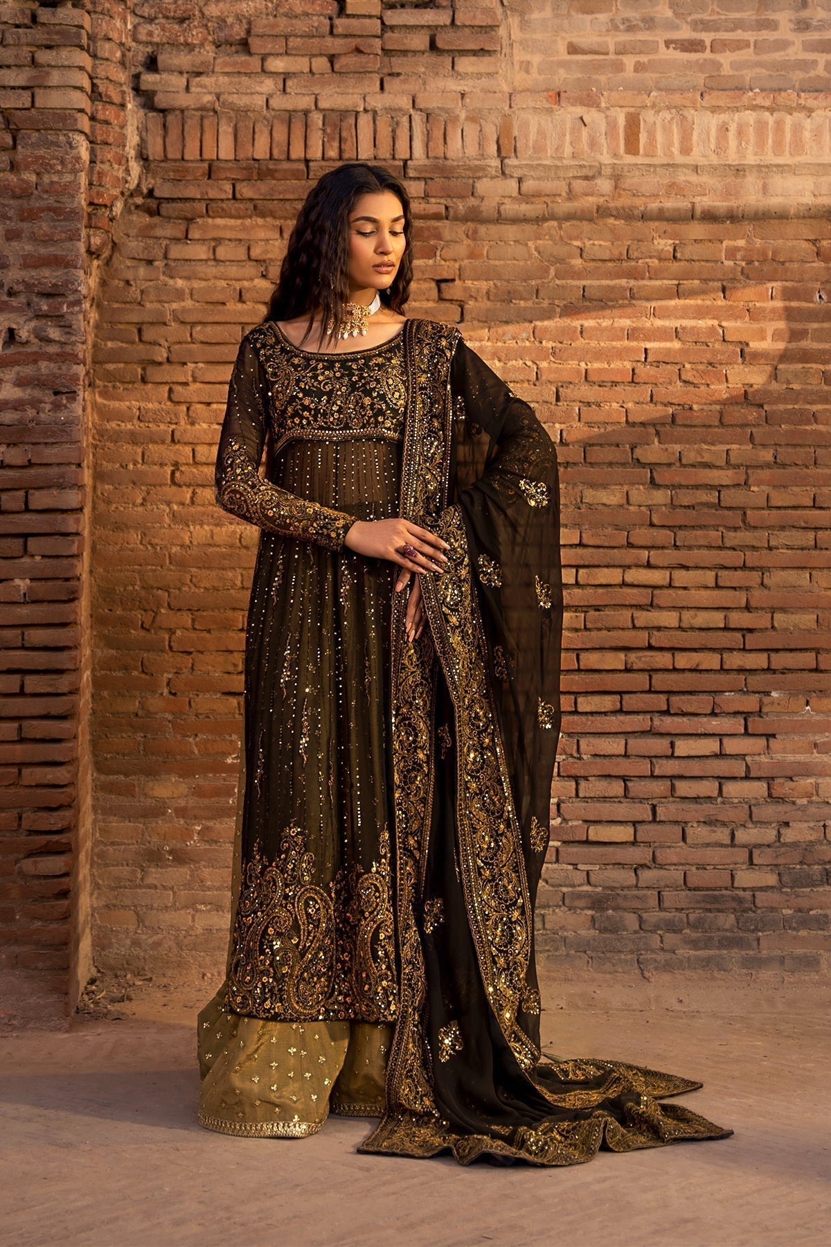 Erum Khan | Shezadian Luxe Formals | ZEENAT - Rang-e-Khaas
