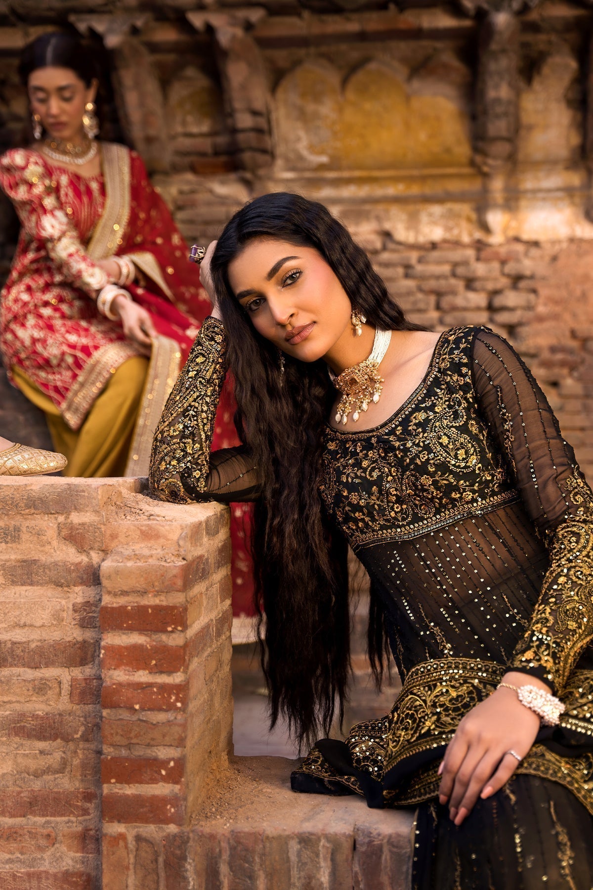 Erum Khan | Shezadian Luxe Formals | ZEENAT - Rang-e-Khaas