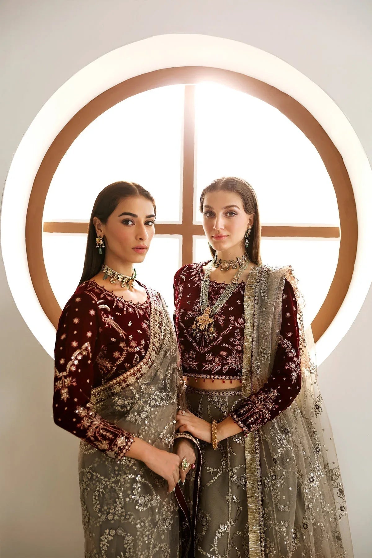 Alizeh | La Ruha Wedding Formals | AF-CH-2175-Esme - Rang-e-Khaas