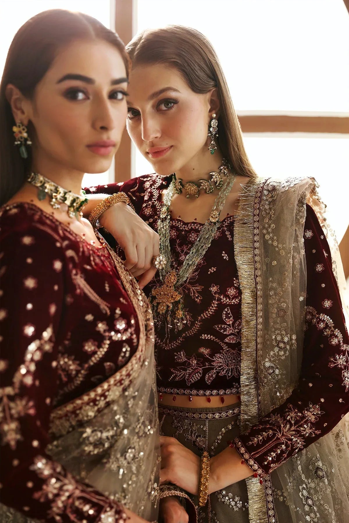 Alizeh | La Ruha Wedding Formals | AF-CH-2175-Esme - Rang-e-Khaas