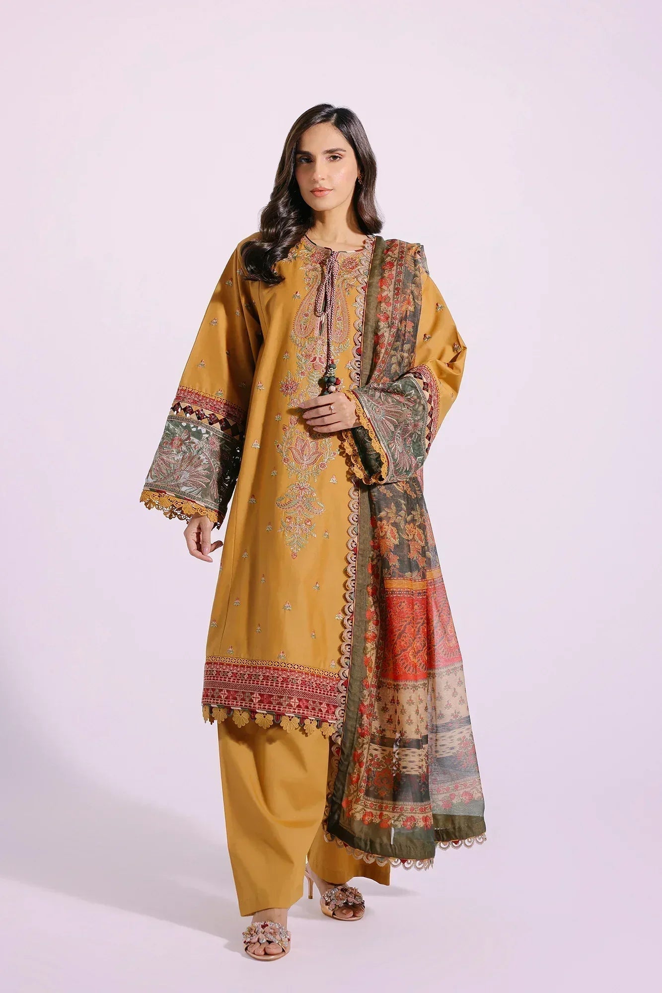 Ethnic | Rozana Collection SS 24 | E0407/203/219 - Rang-e-Khaas