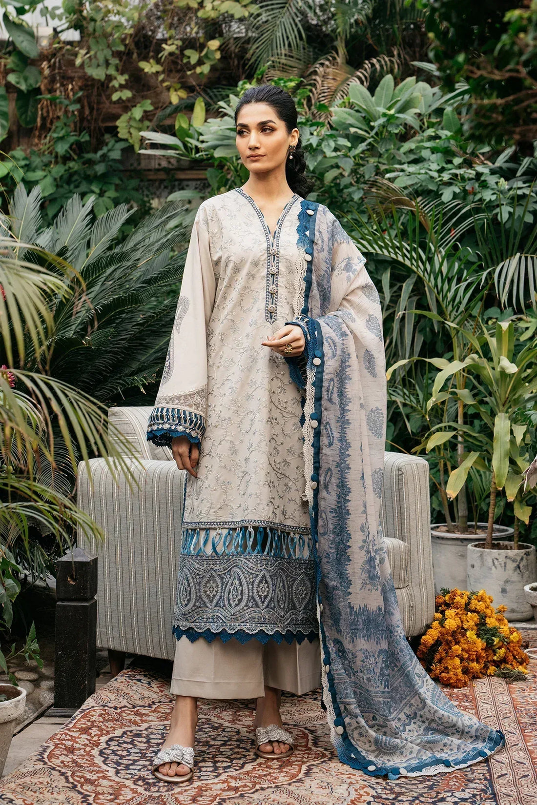 Ethnic | Rozana Collection SS 24 | E0408/203/004 - Rang-e-Khaas