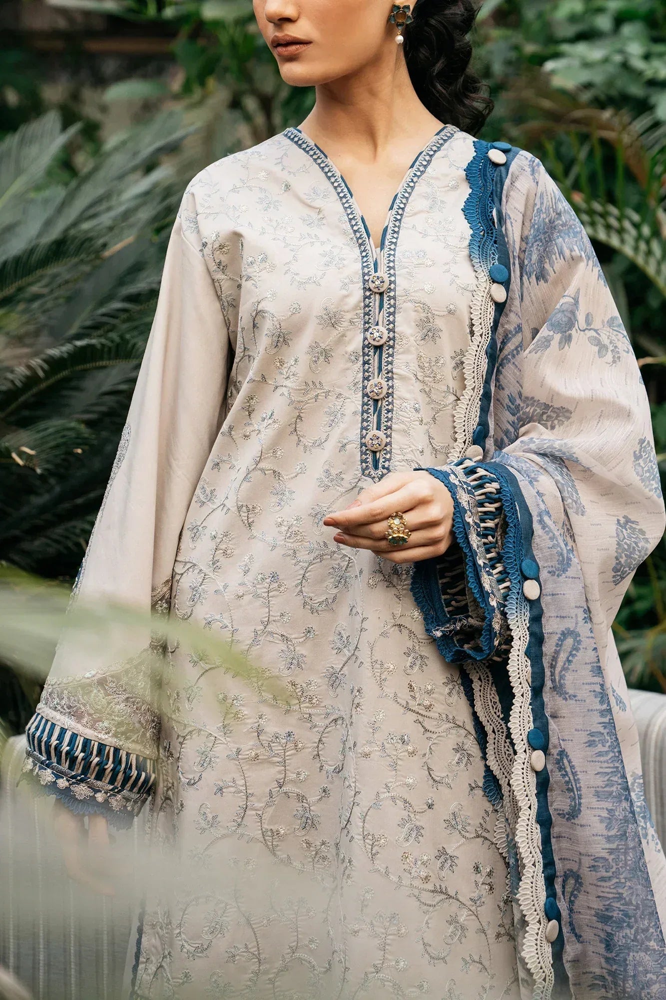 Ethnic | Rozana Collection SS 24 | E0408/203/004 - Rang-e-Khaas
