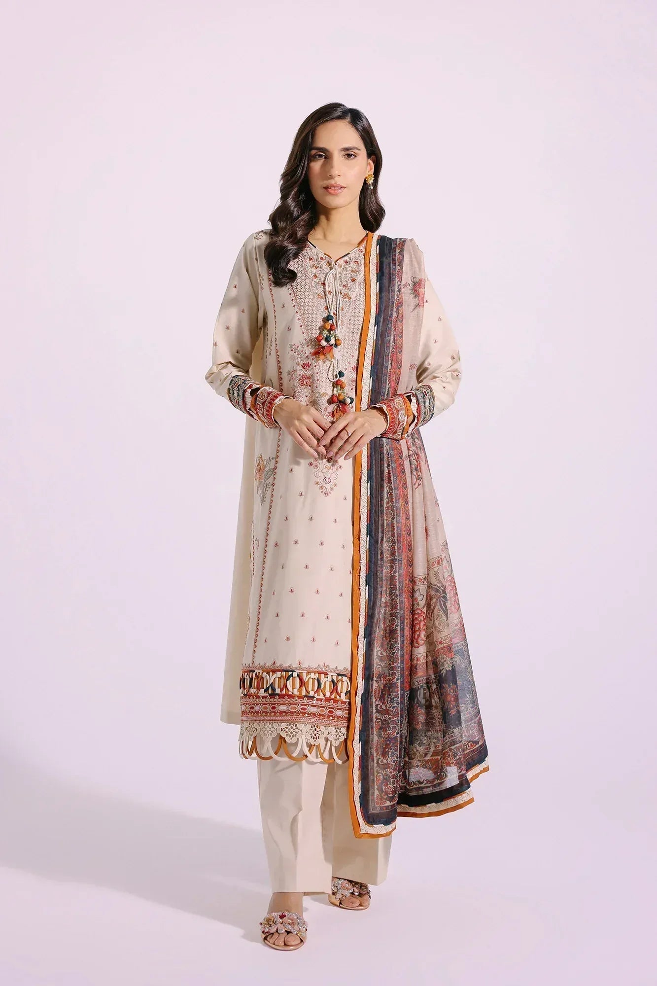 Ethnic | Rozana Collection SS 24 | E0409/203/226 - Rang-e-Khaas