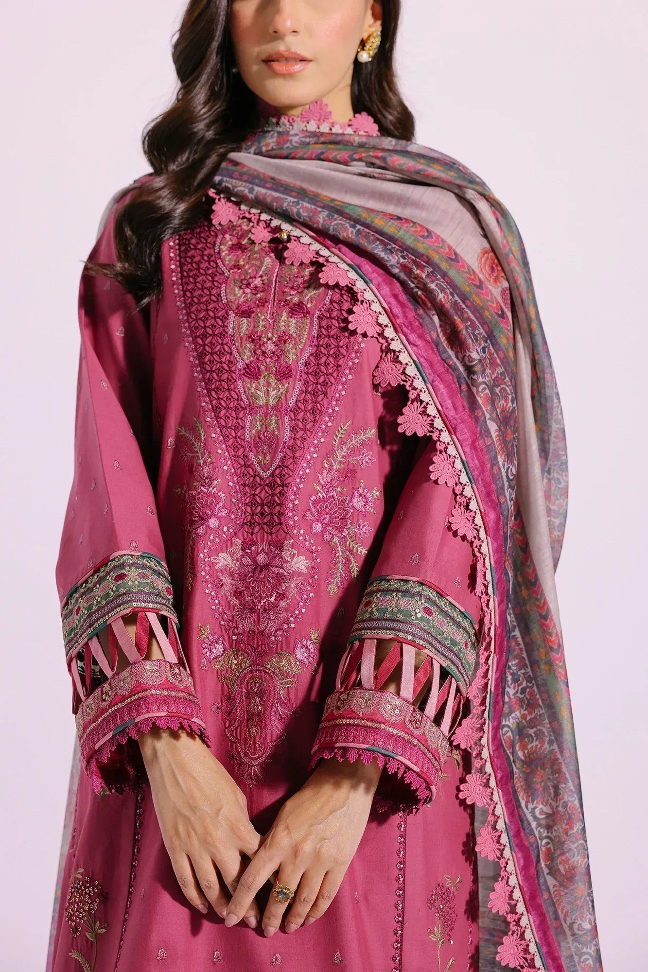 Ethnic | Rozana Collection SS 24 | E0409/203/409 - Rang-e-Khaas