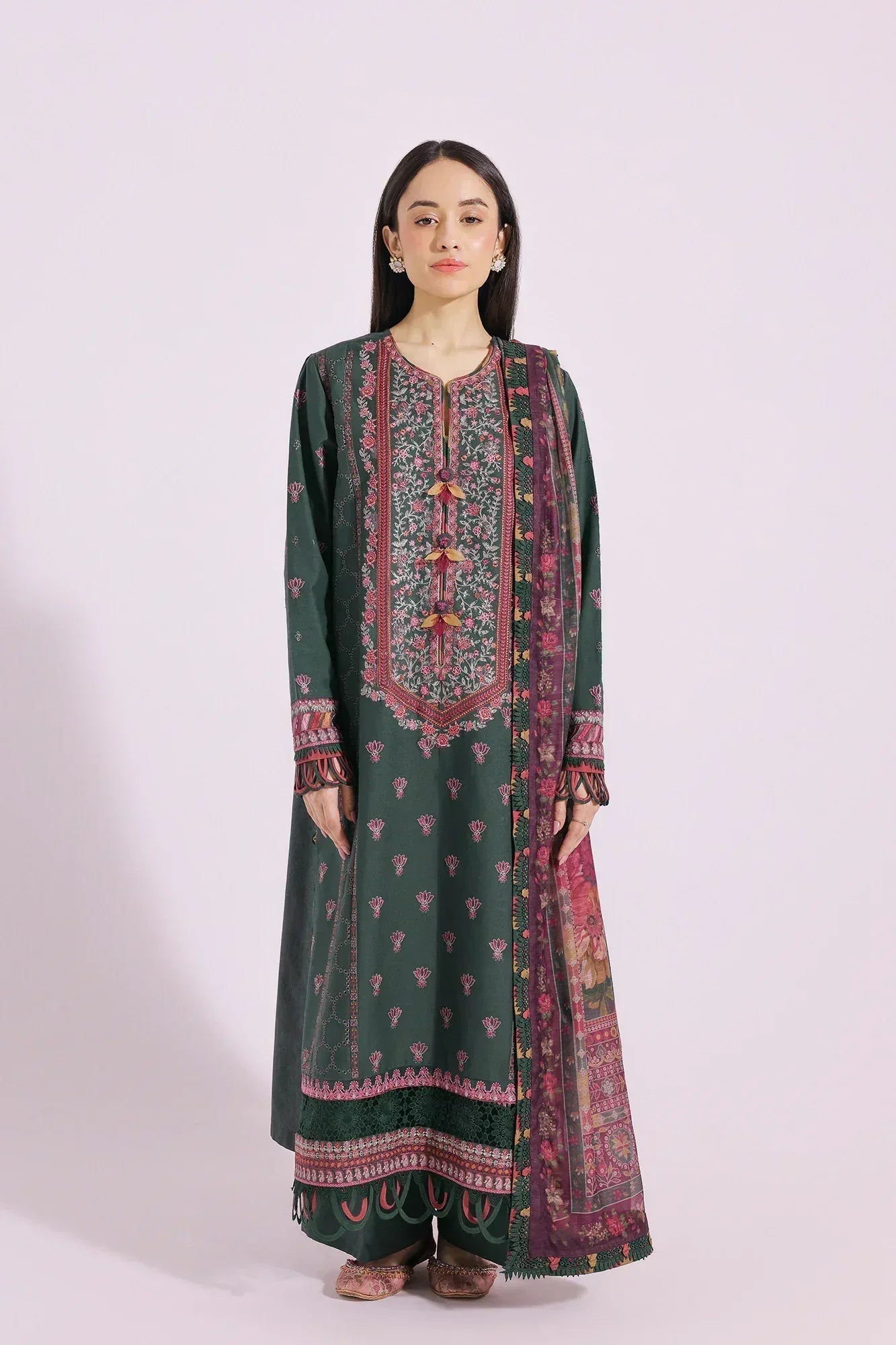 Ethnic | Rozana Collection SS 24 | E0410/203/707 - Rang-e-Khaas