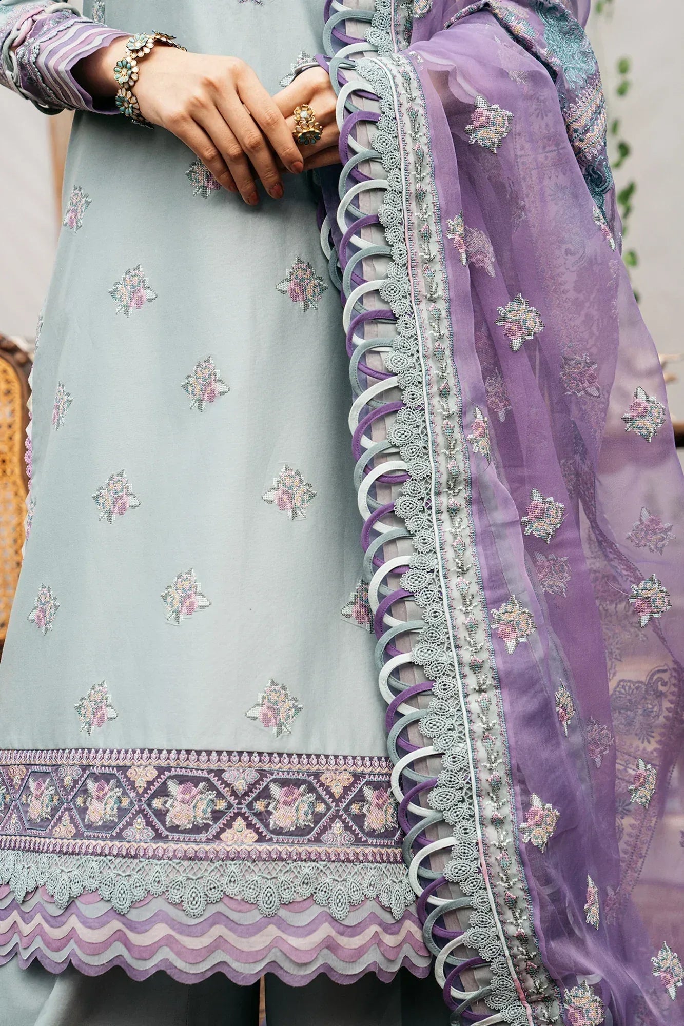 Ethnic | Rozana Collection SS 24 | E0415/203/716 - Rang-e-Khaas
