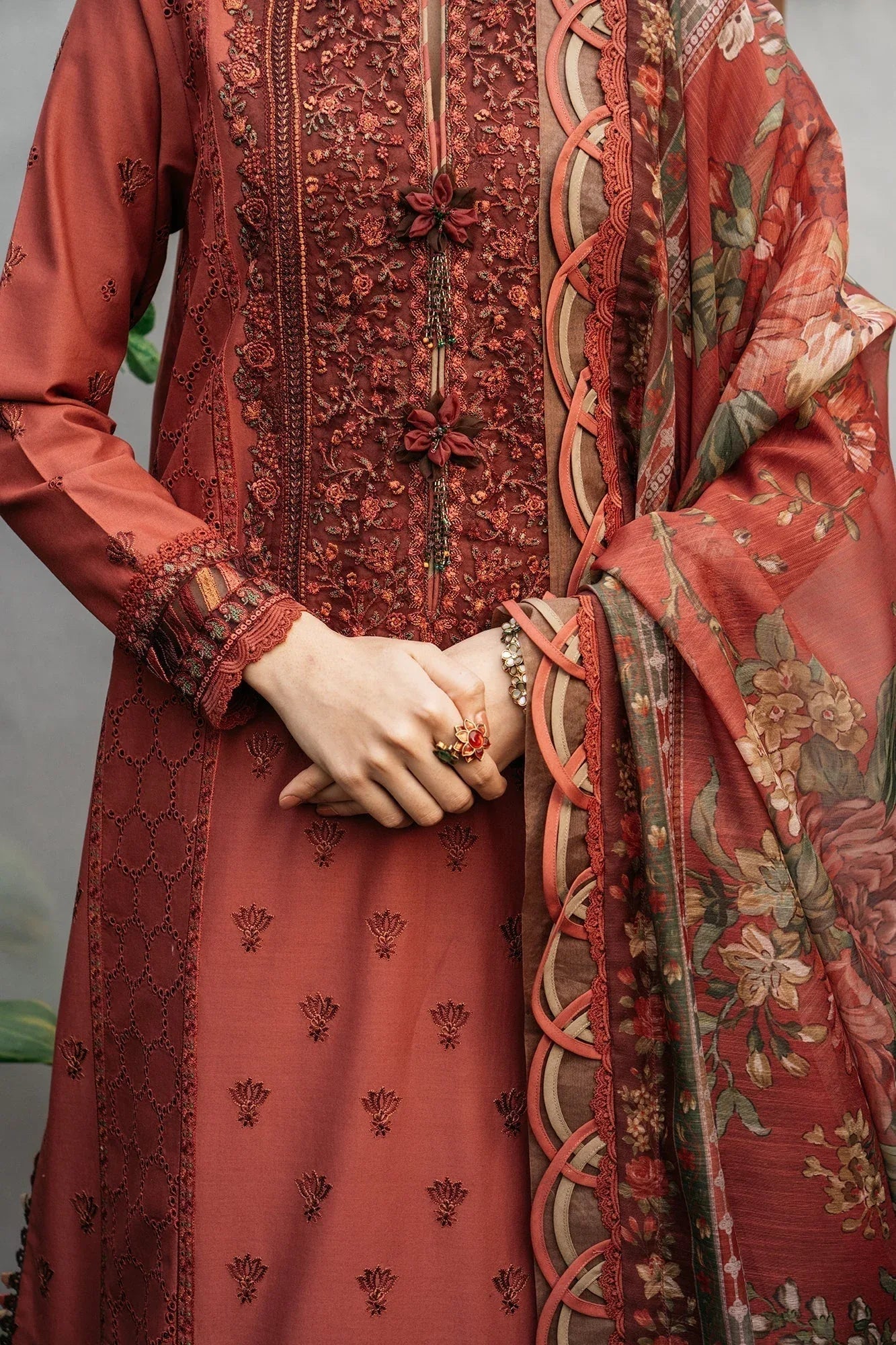 Ethnic | Rozana Collection SS 24 | E0410/203/311 - Rang-e-Khaas