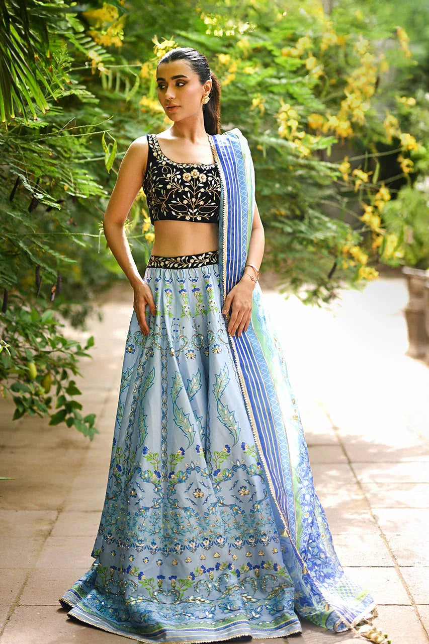 Sania Maskatiya | Fall Festive Glimmer | Jade - Rang-e-Khaas