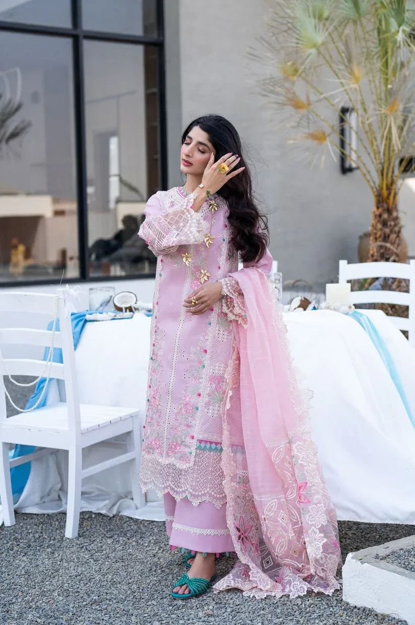 Aabyaan | Saagar Luxury Lawn 25 | RAQS (AS-02) - Rang-e-Khaas