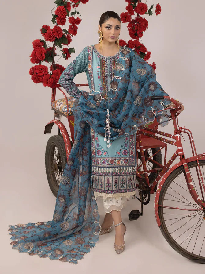 Ittehad | Faiza Faisal Rangeeli Lawn 24 | Rampa