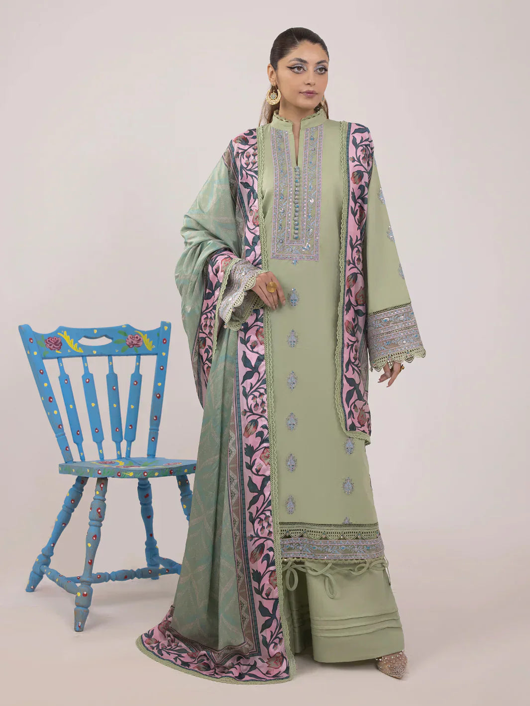 Ittehad | Faiza Faisal Rangeeli Lawn 24 | Pino