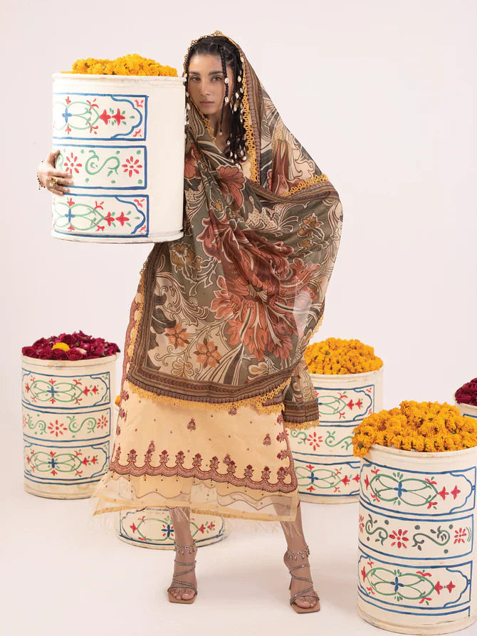 Ittehad | Faiza Faisal Rangeeli Lawn 24 | Gulabo