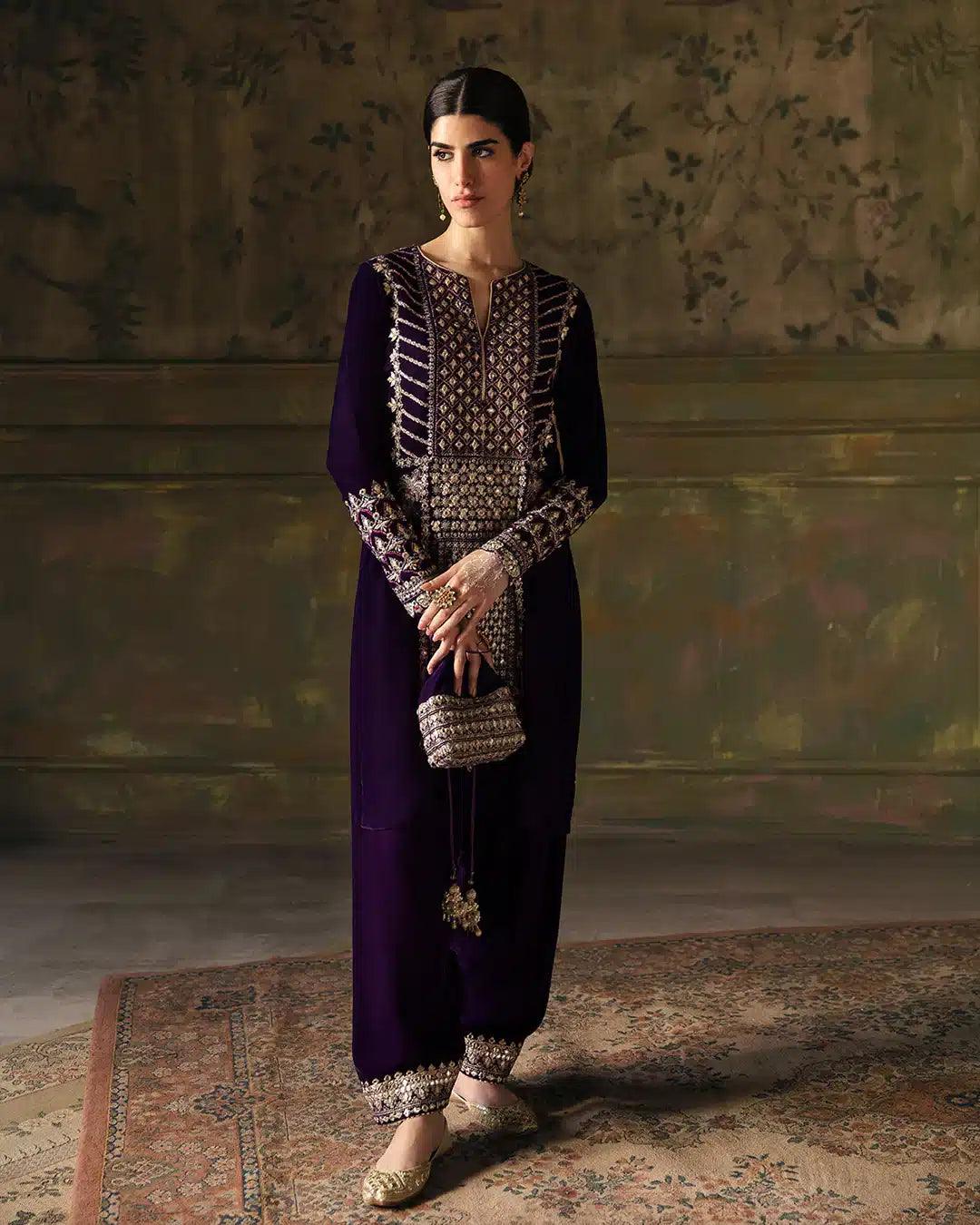 Faiza Saqlain | Manaar Luxe Formals 23 | Elayha